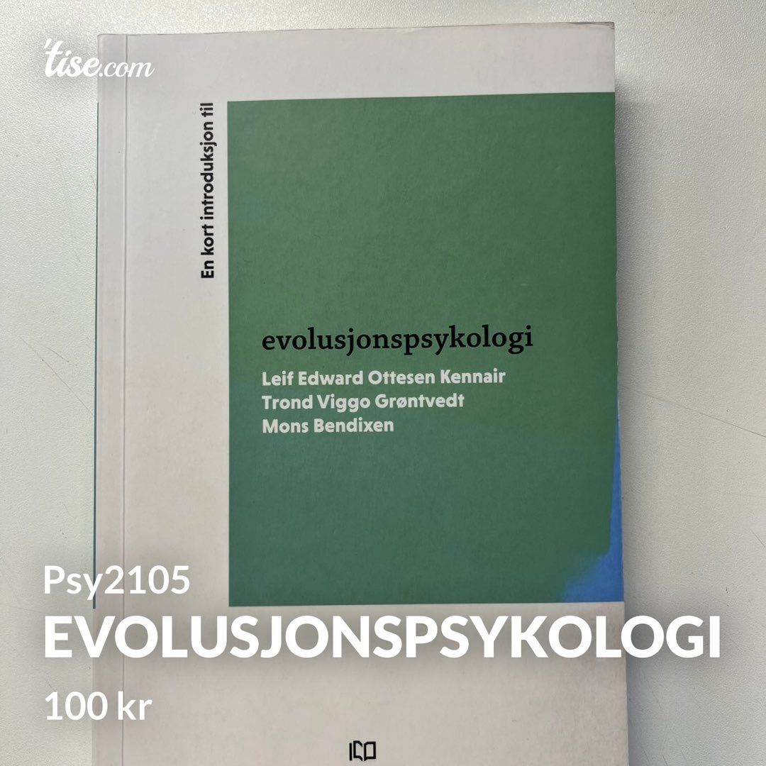 Evolusjonspsykologi