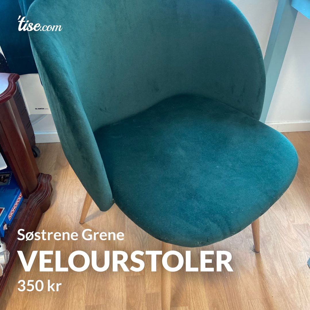 Velourstoler