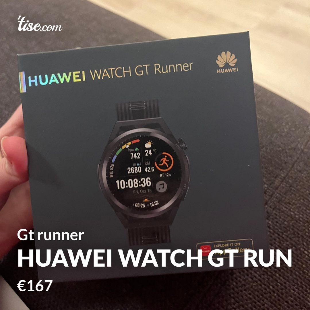 Huawei Watch Gt run