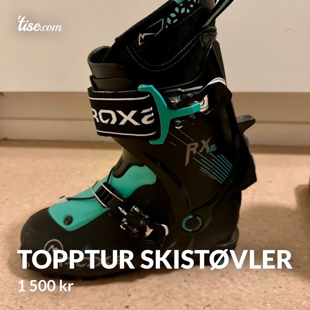 Topptur skistøvler