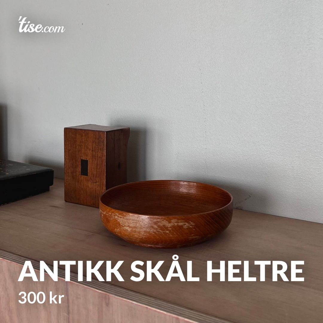 Antikk skål heltre