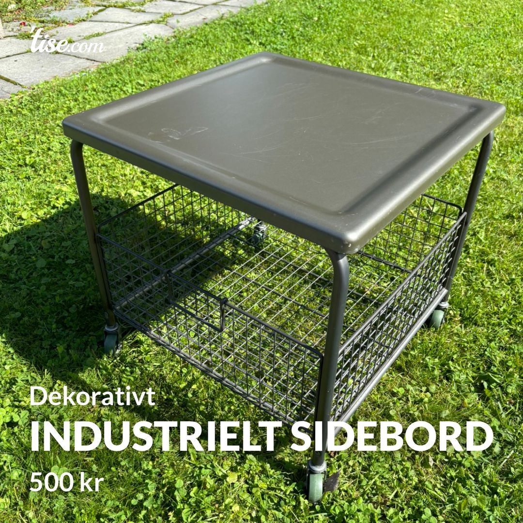 Industrielt sidebord