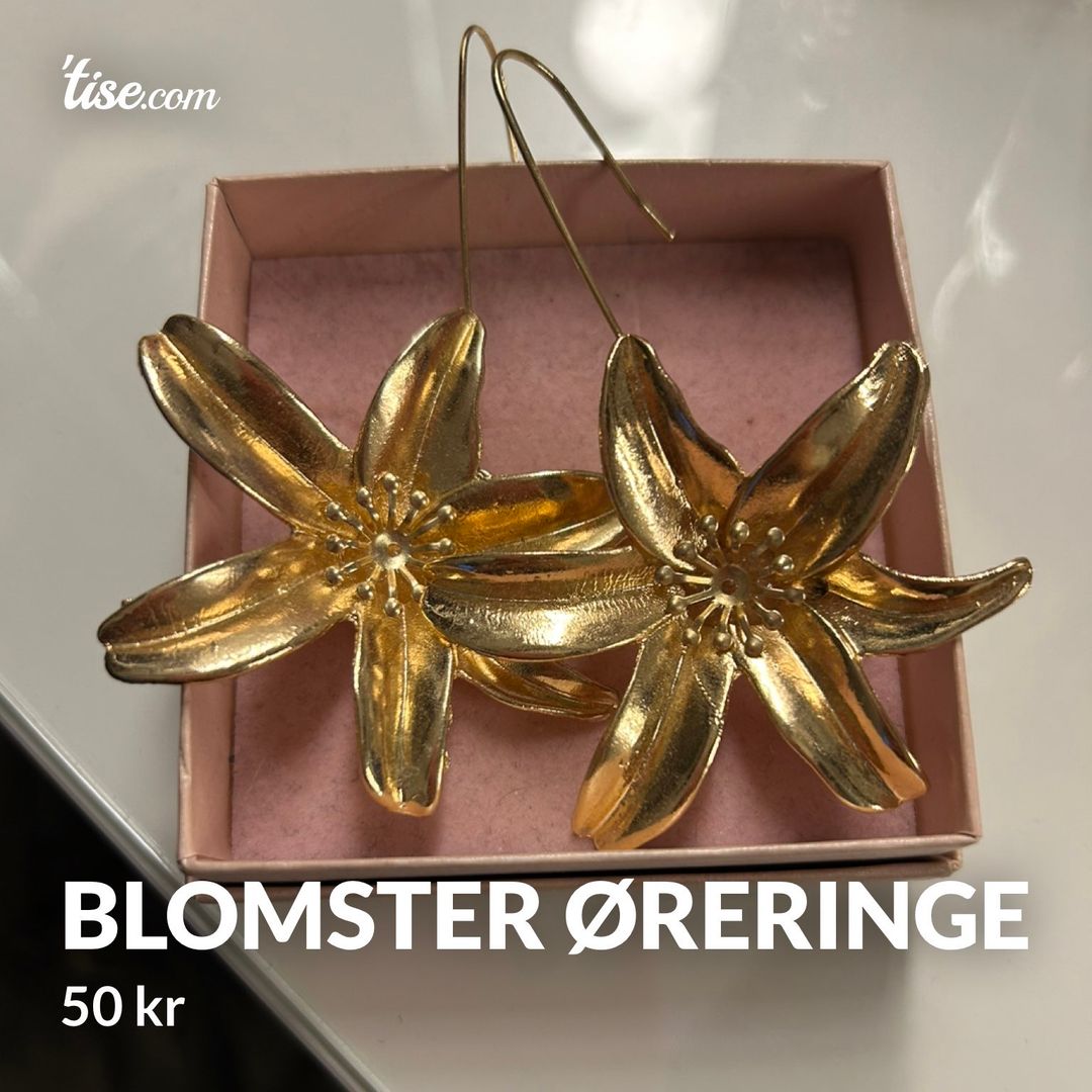 BLOMSTER øreringe