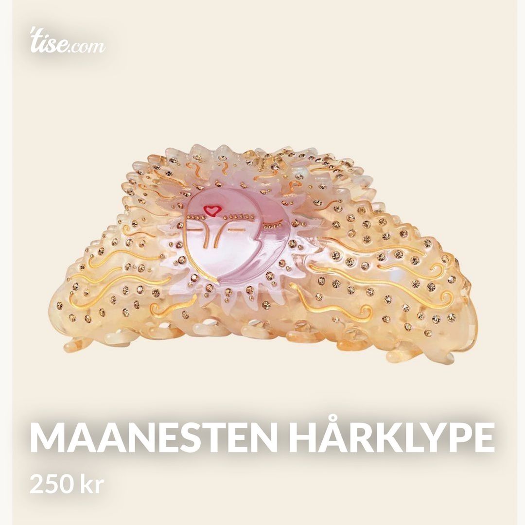 Maanesten hårklype