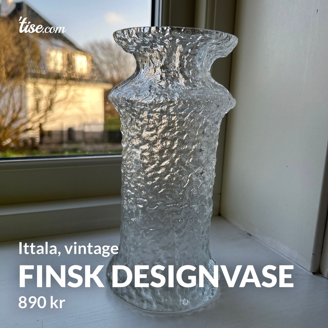 Finsk designvase