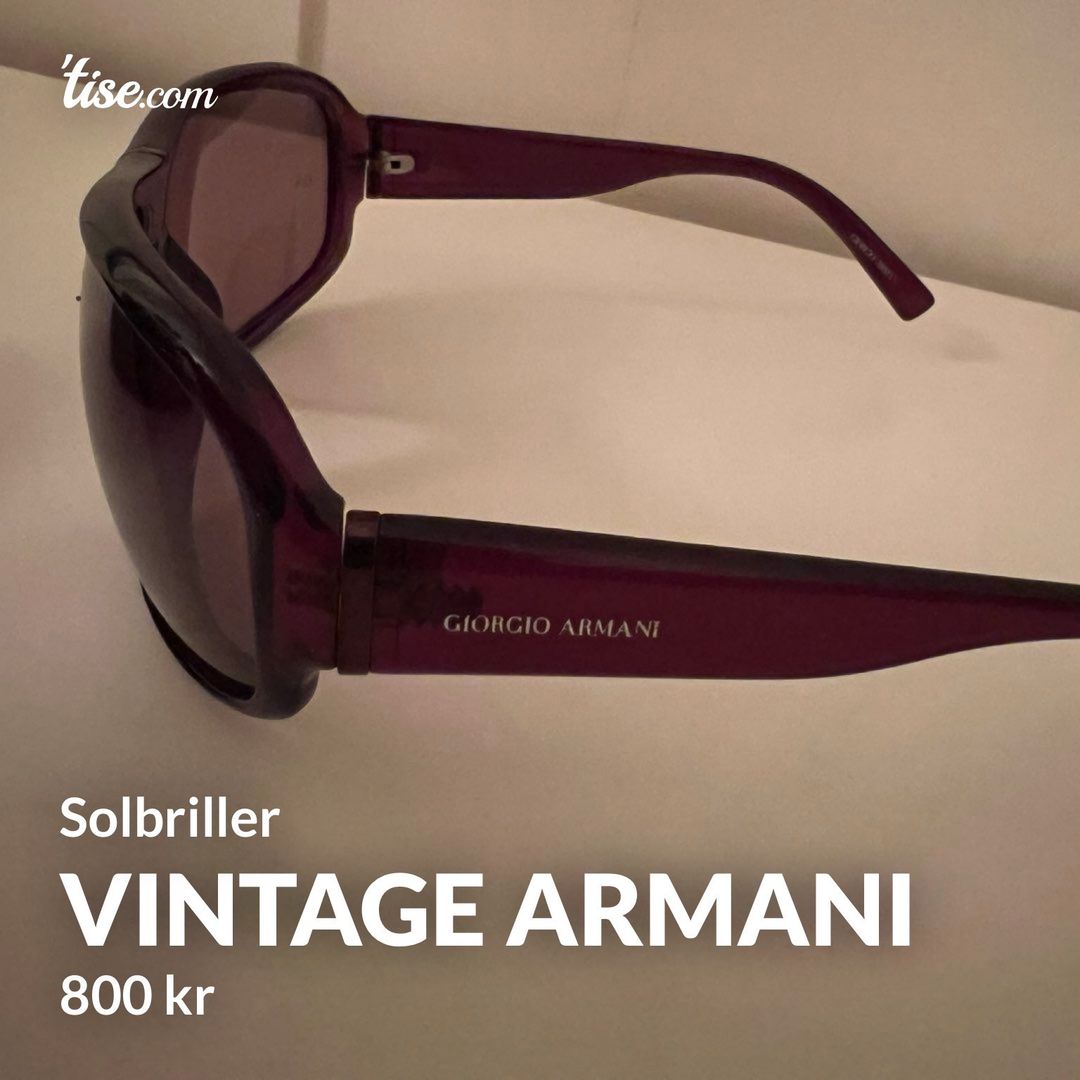 Vintage Armani