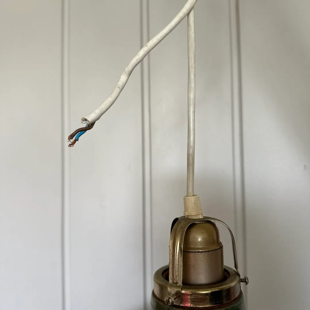 Keramikk lampe