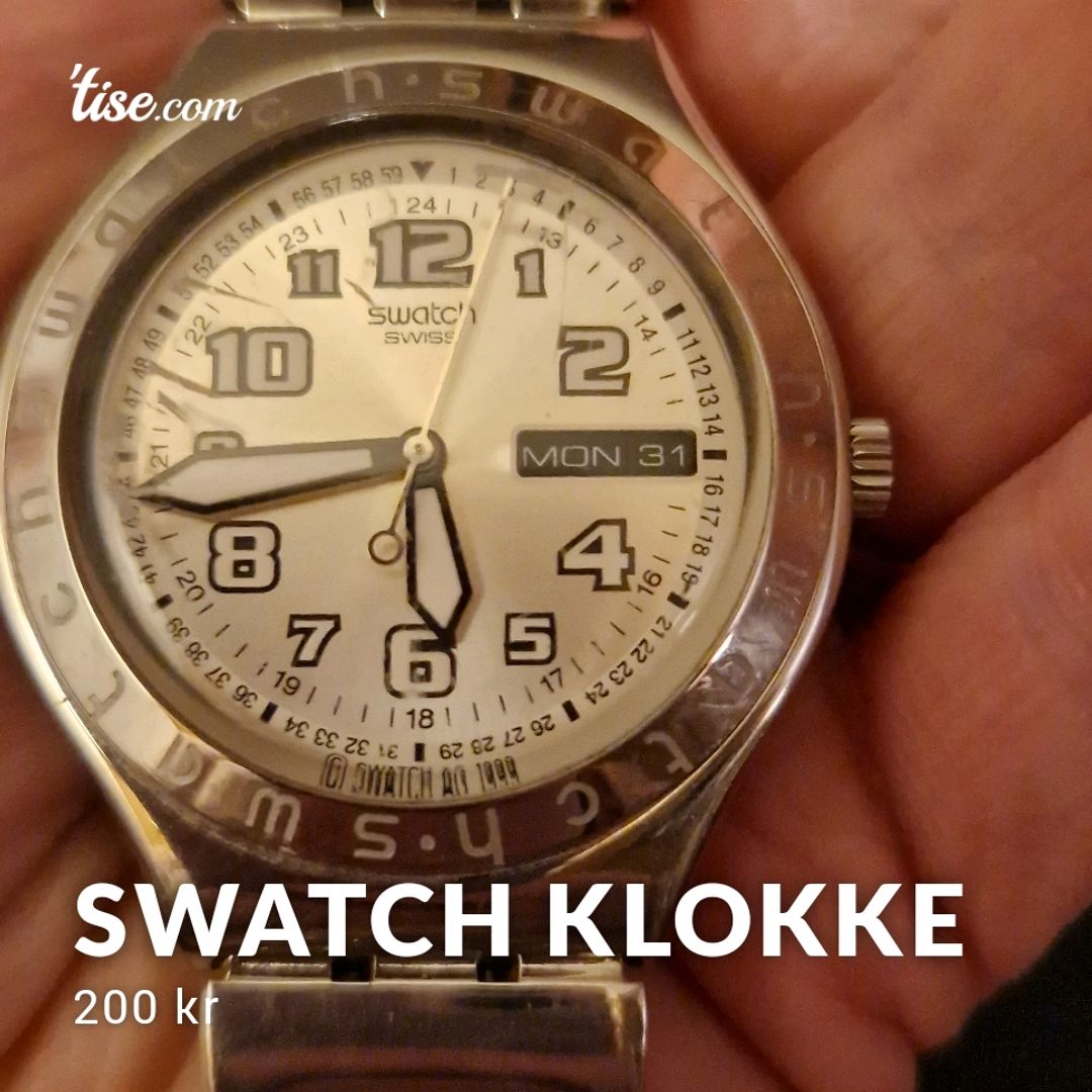 Swatch klokke