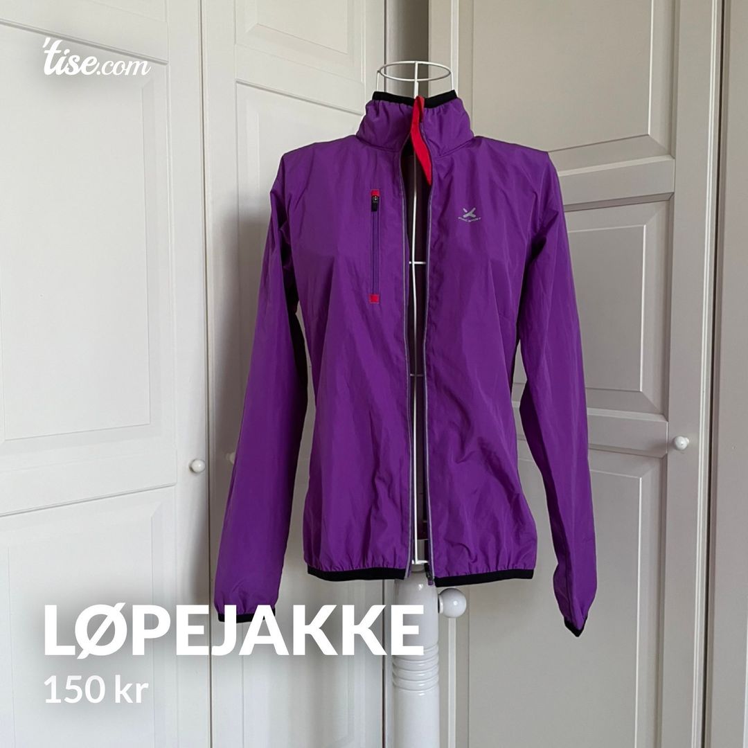 Løpejakke