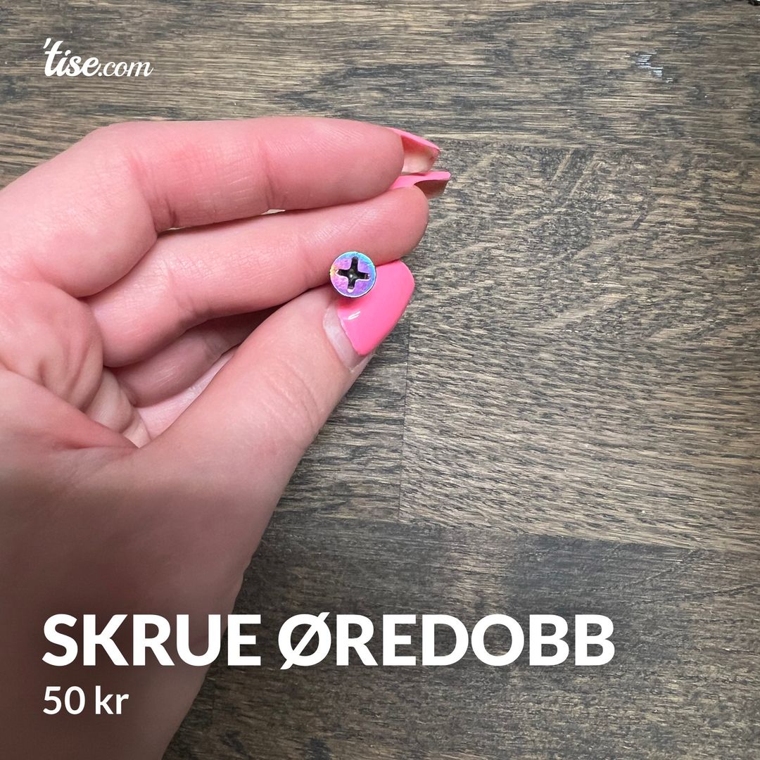 Skrue øredobb