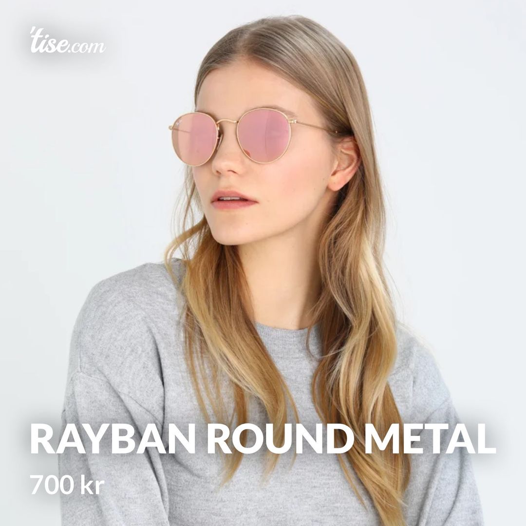 RayBan round metal