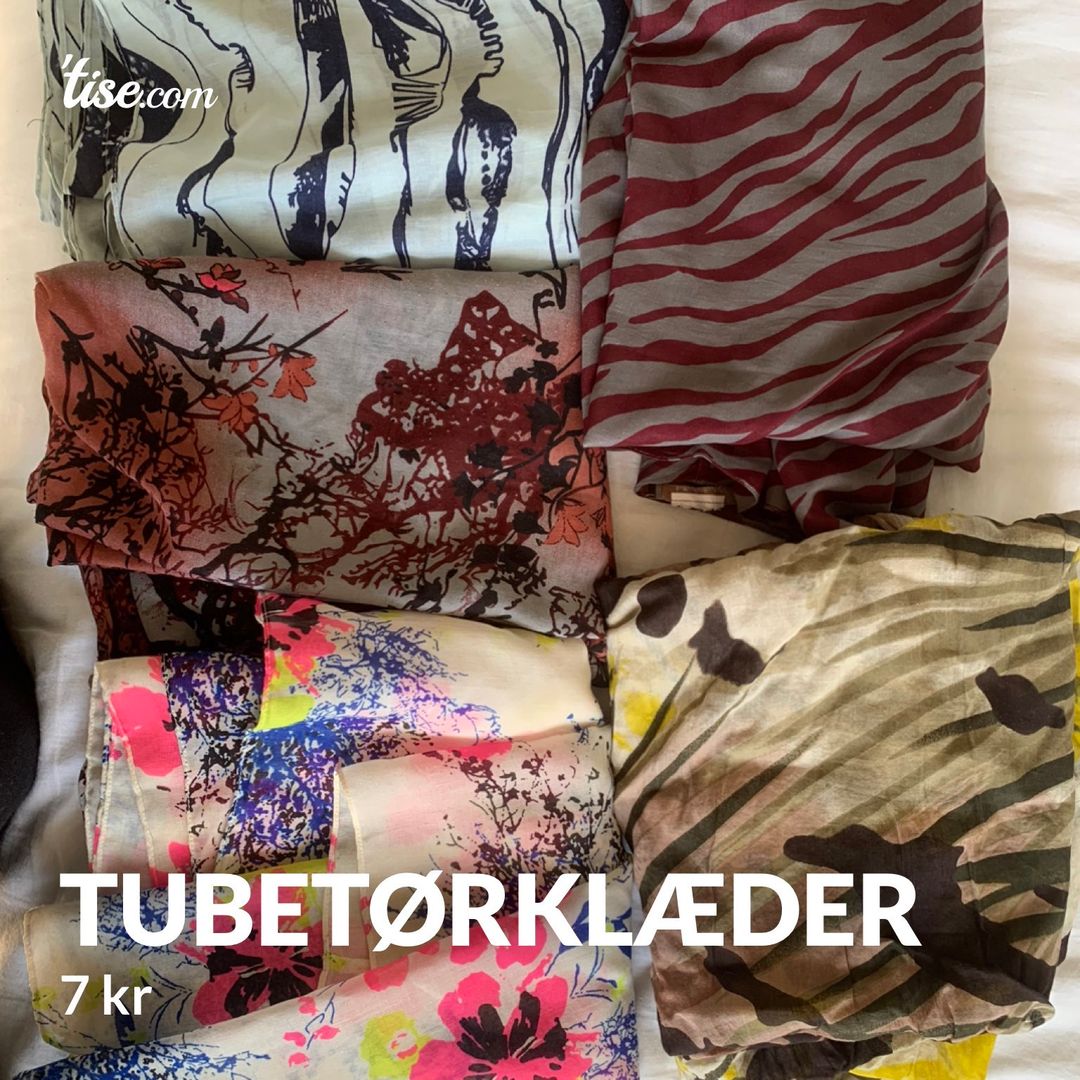 Tubetørklæder