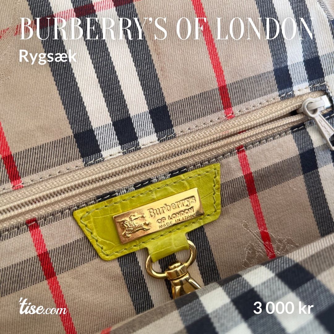 Burberry’s of London