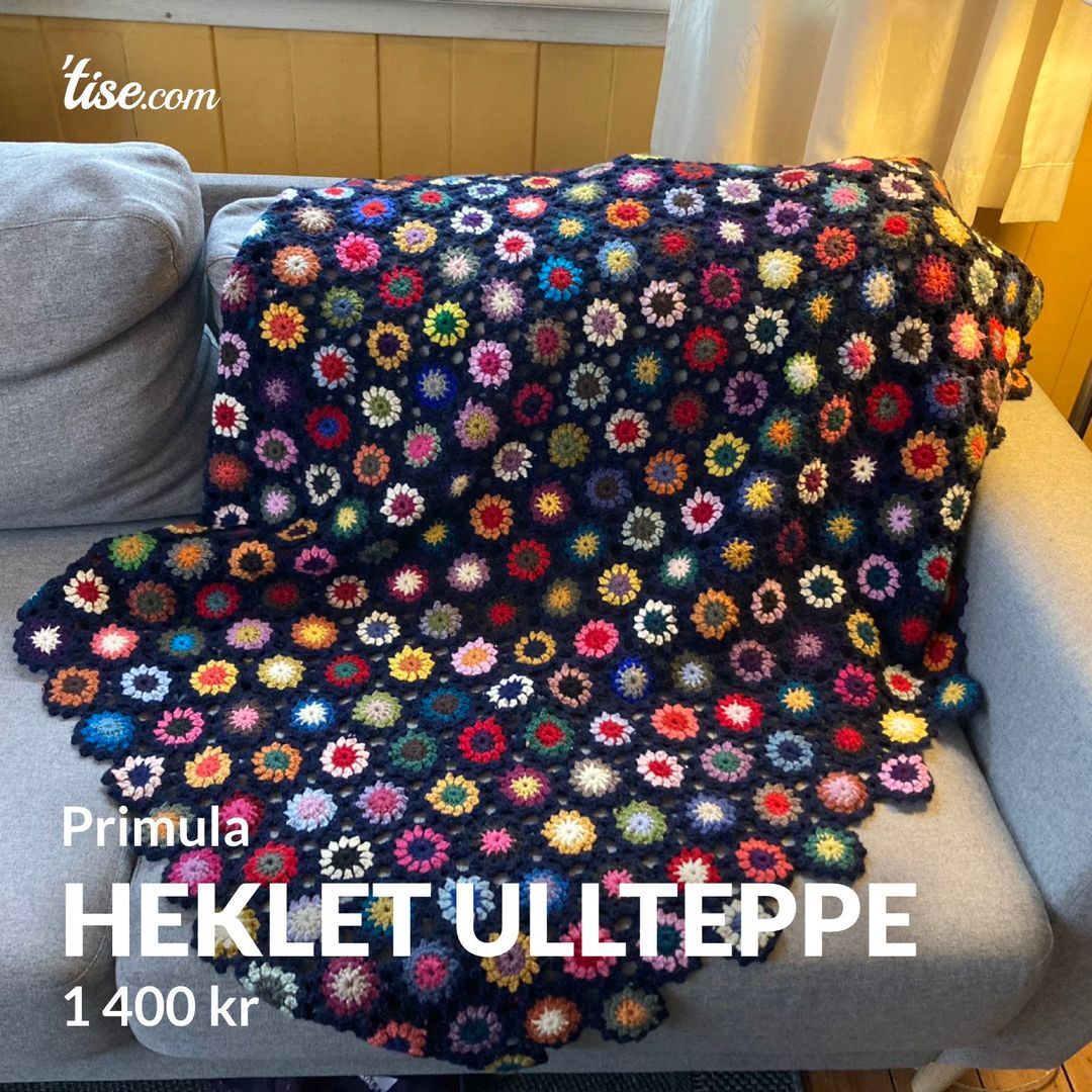 Heklet ullteppe