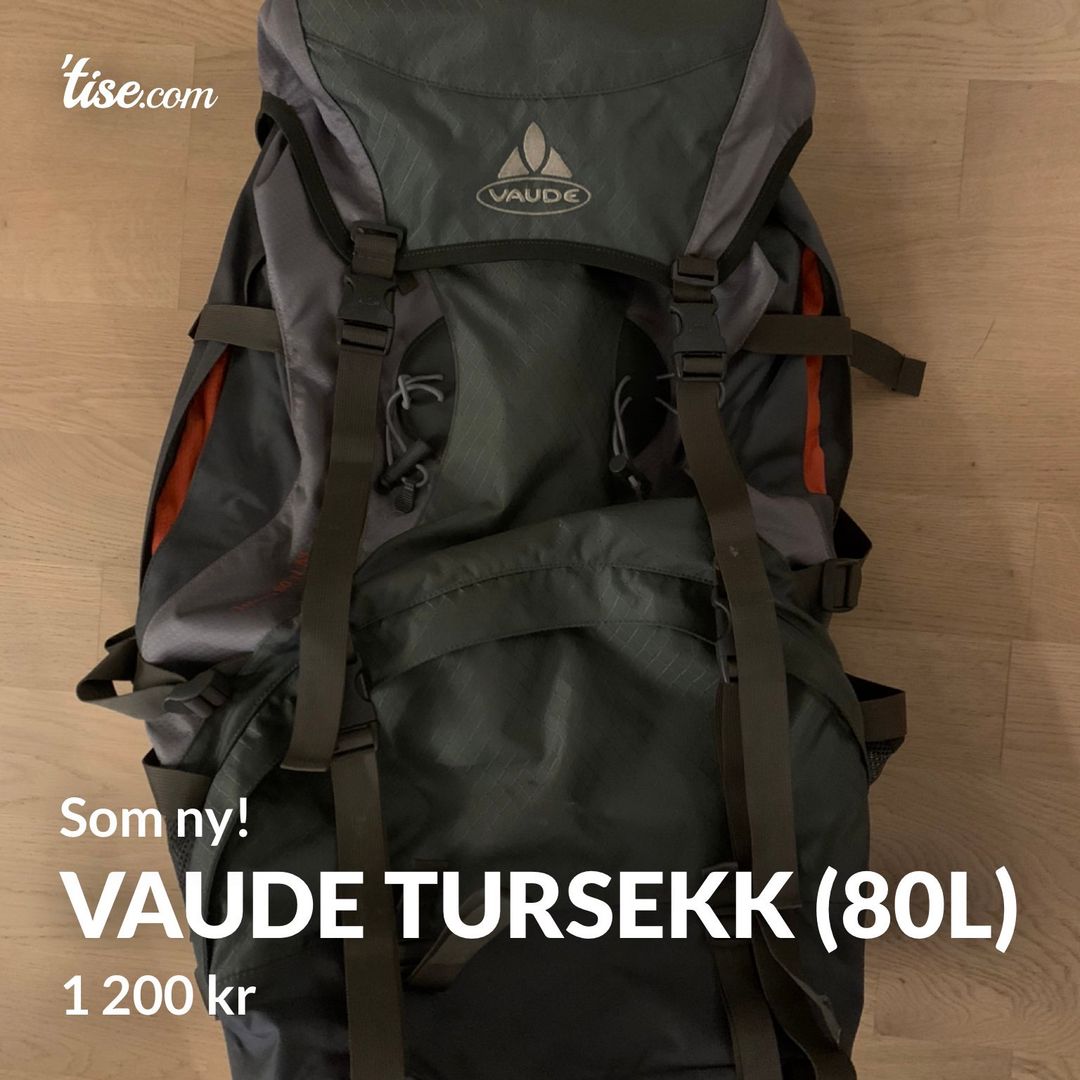 Vaude tursekk (80L)