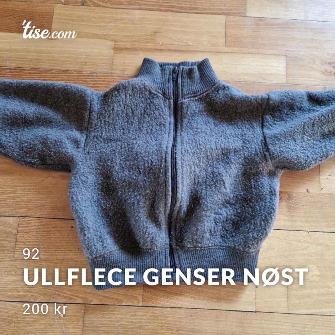 Ullflece Genser Nøst