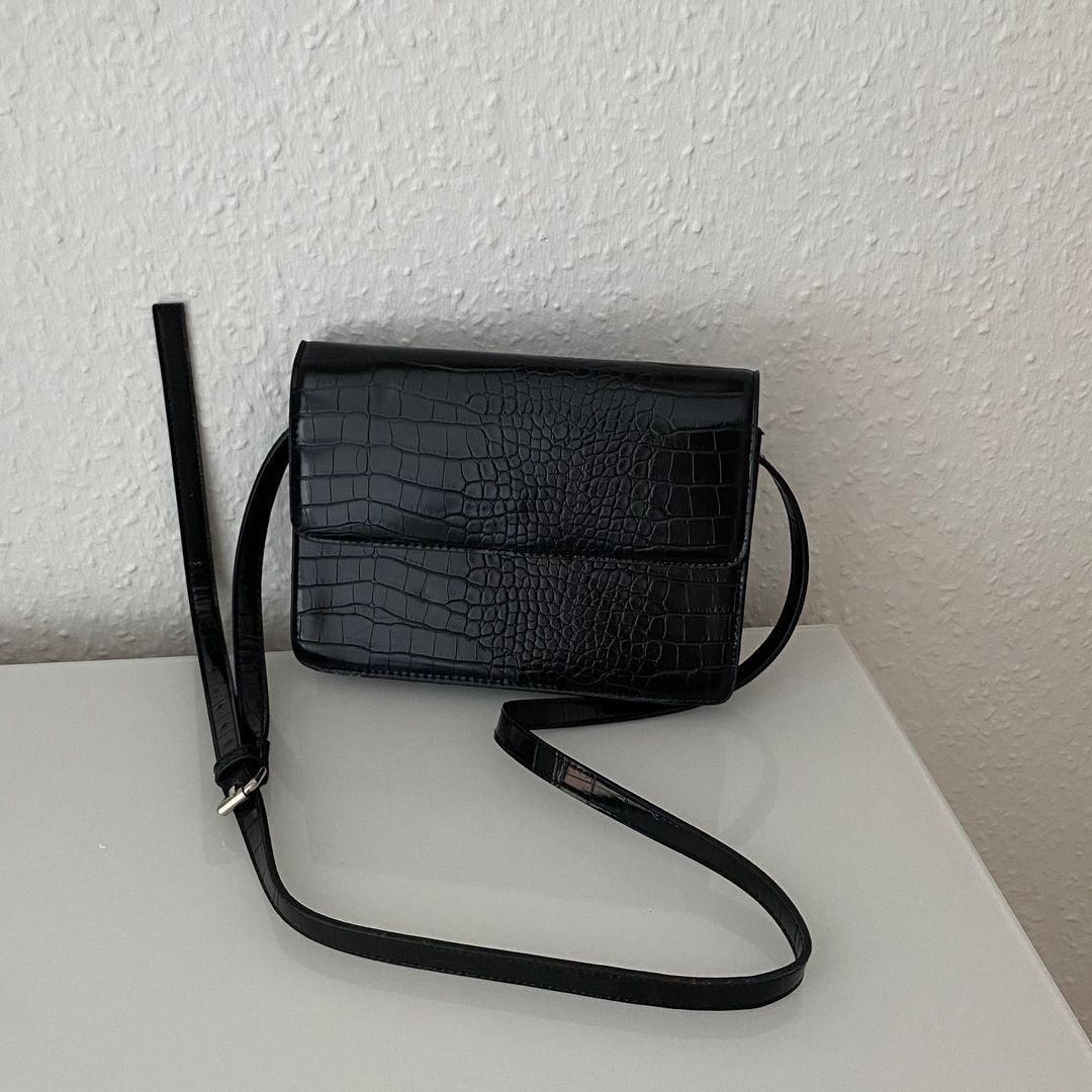 Faux læder crossbody