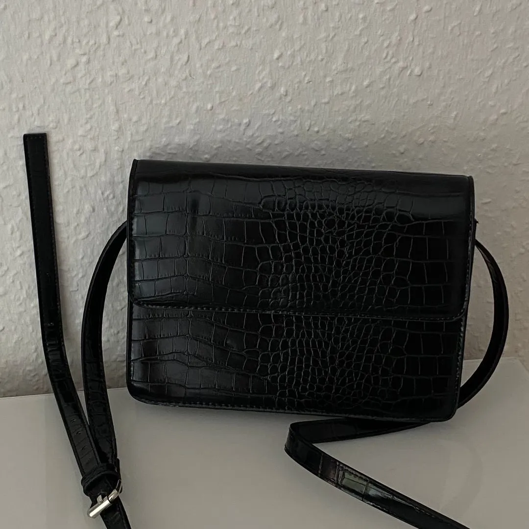 Faux læder crossbody