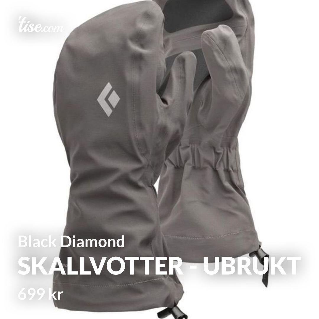 Skallvotter - UBRUKT