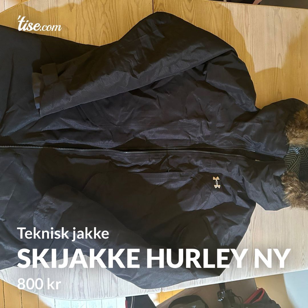 Skijakke Hurley ny