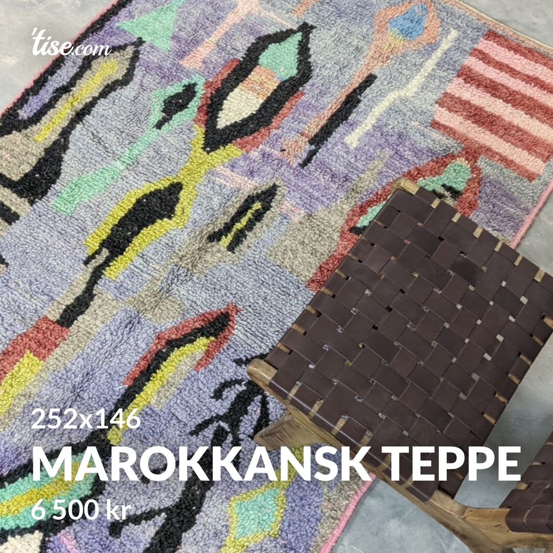 MAROKKANSK TEPPE