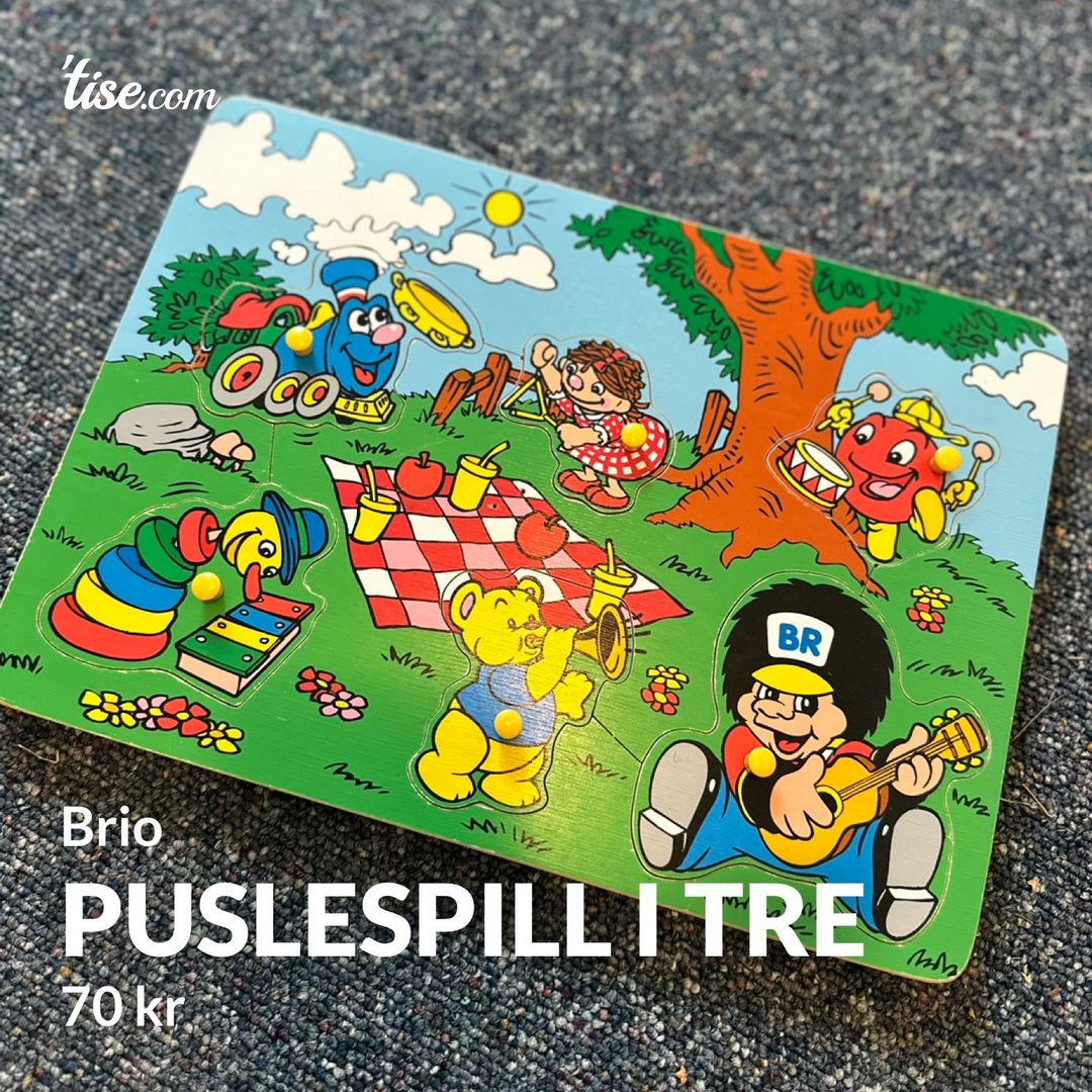 Puslespill i tre