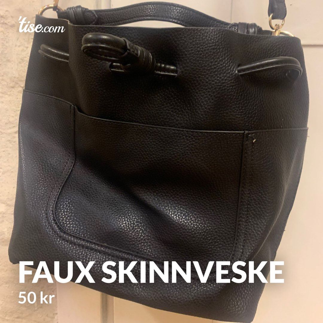 Faux skinnveske