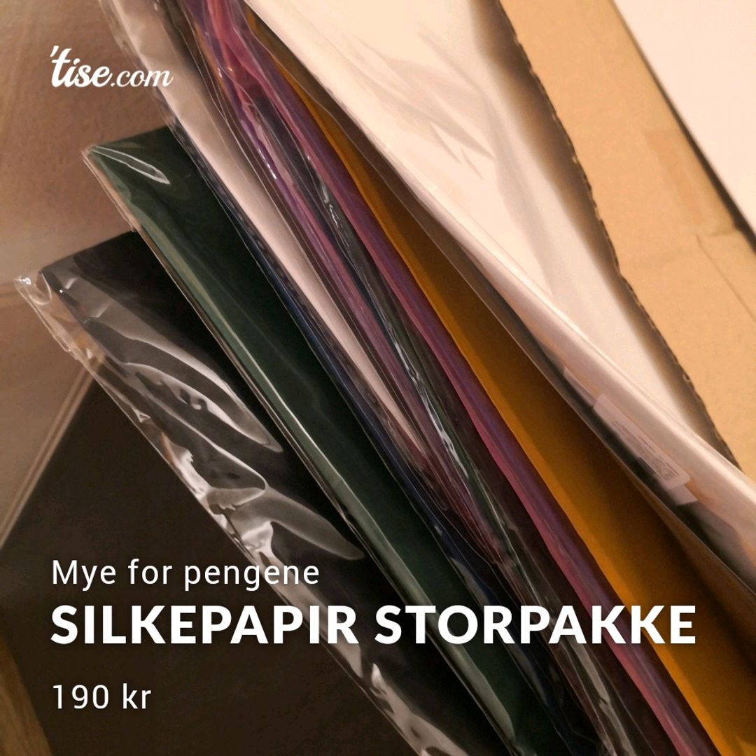 Silkepapir Storpakke