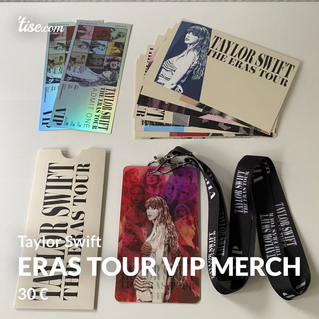 Eras tour vip merch