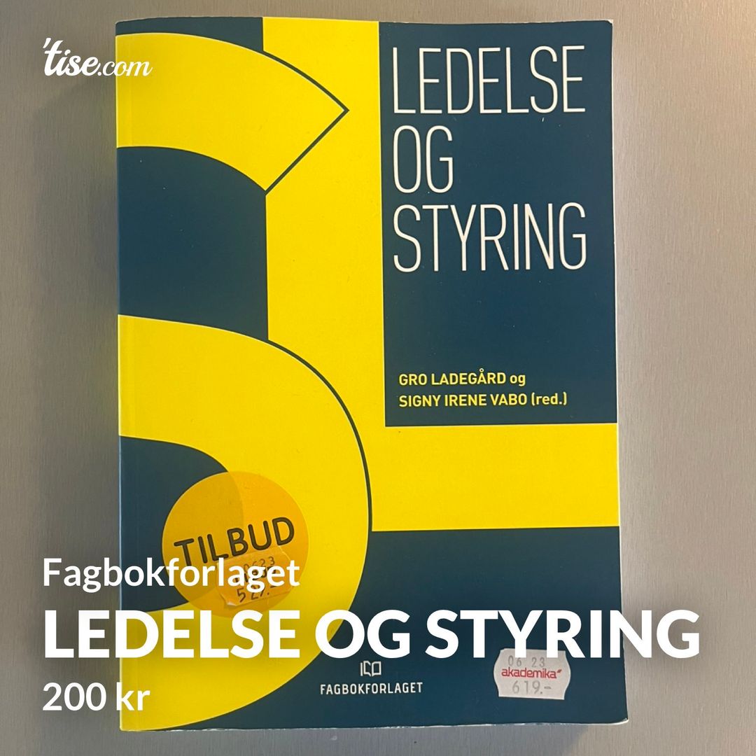 Ledelse og styring