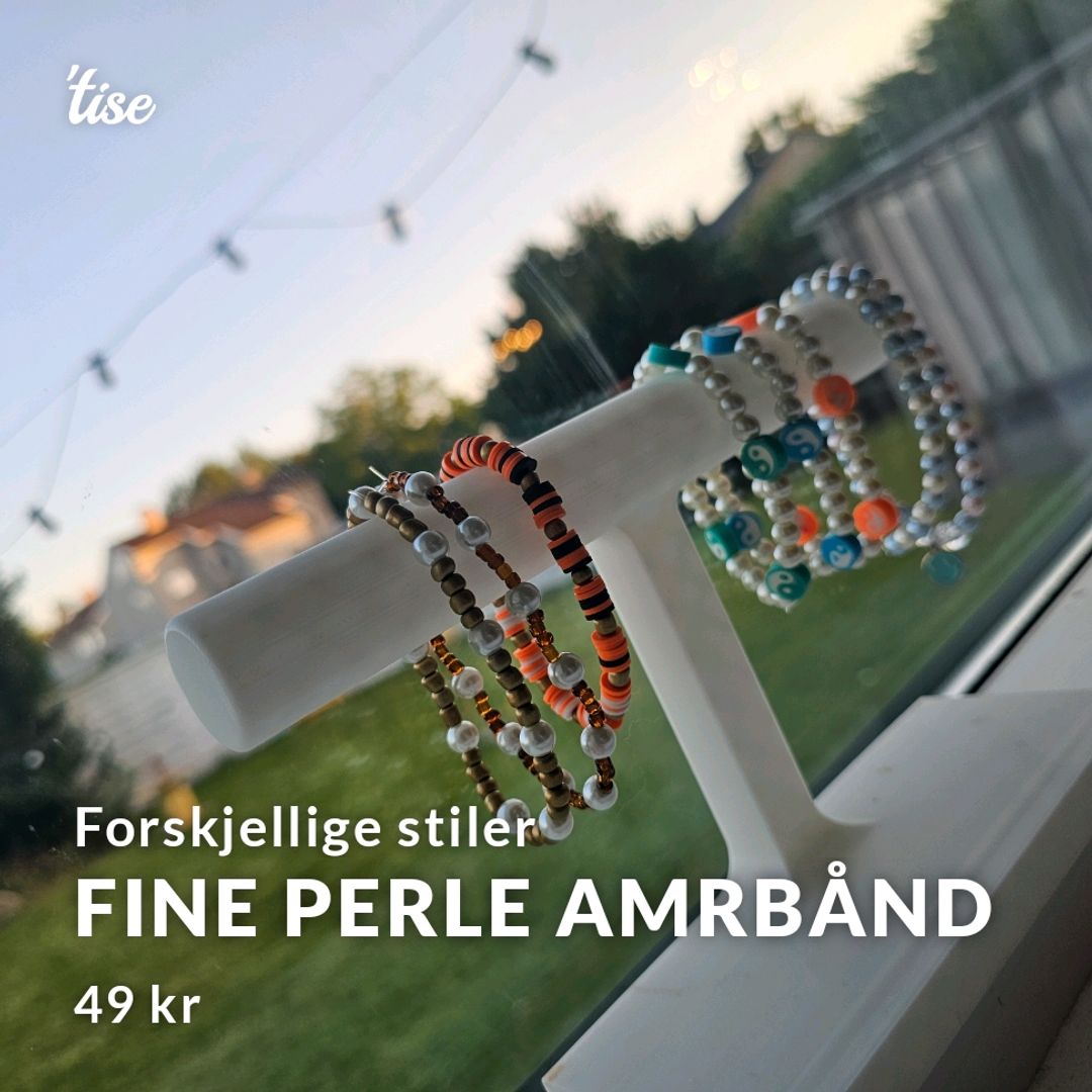 Fine Perle Amrbånd