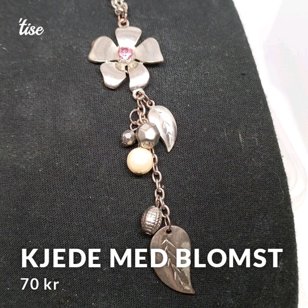 Kjede Med Blomst