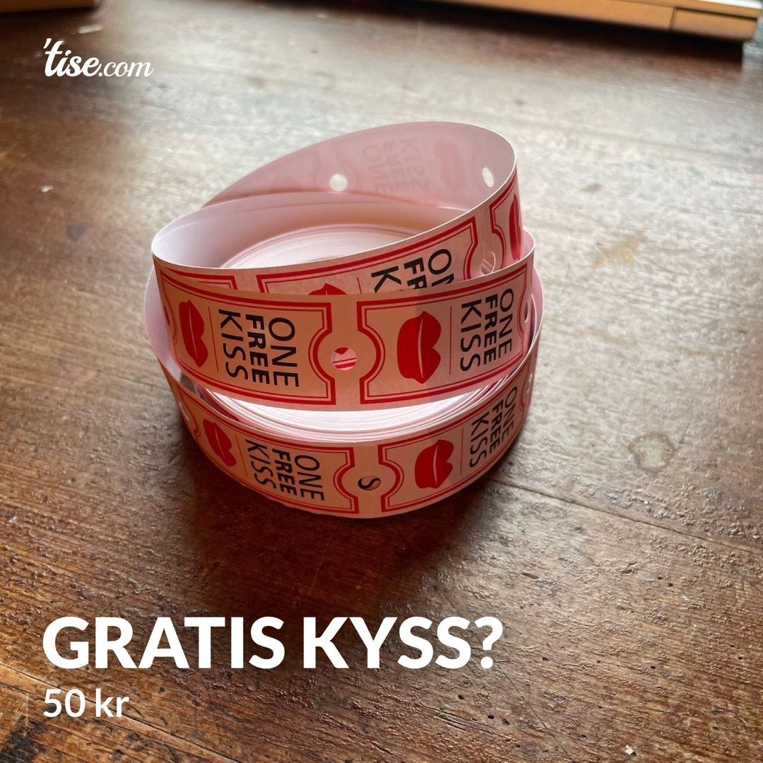 Gratis kyss?