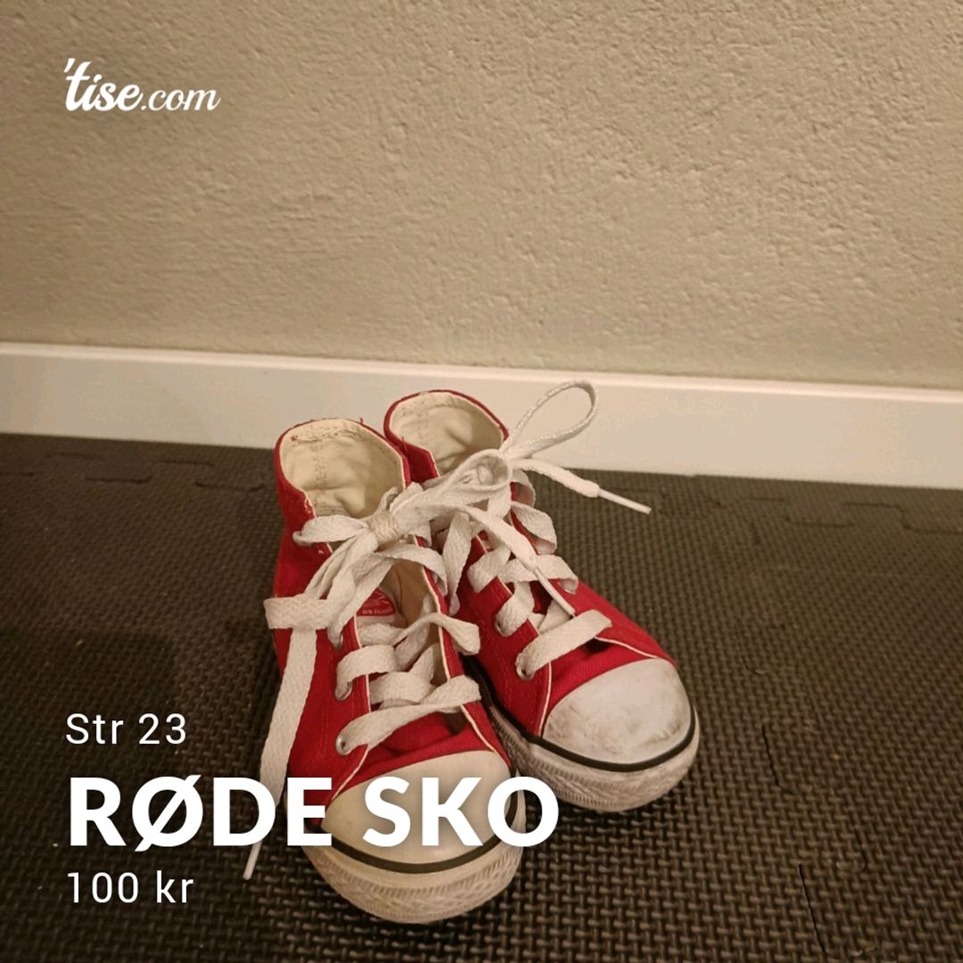 Røde Sko