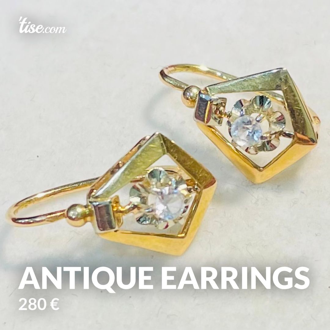 Antique earrings