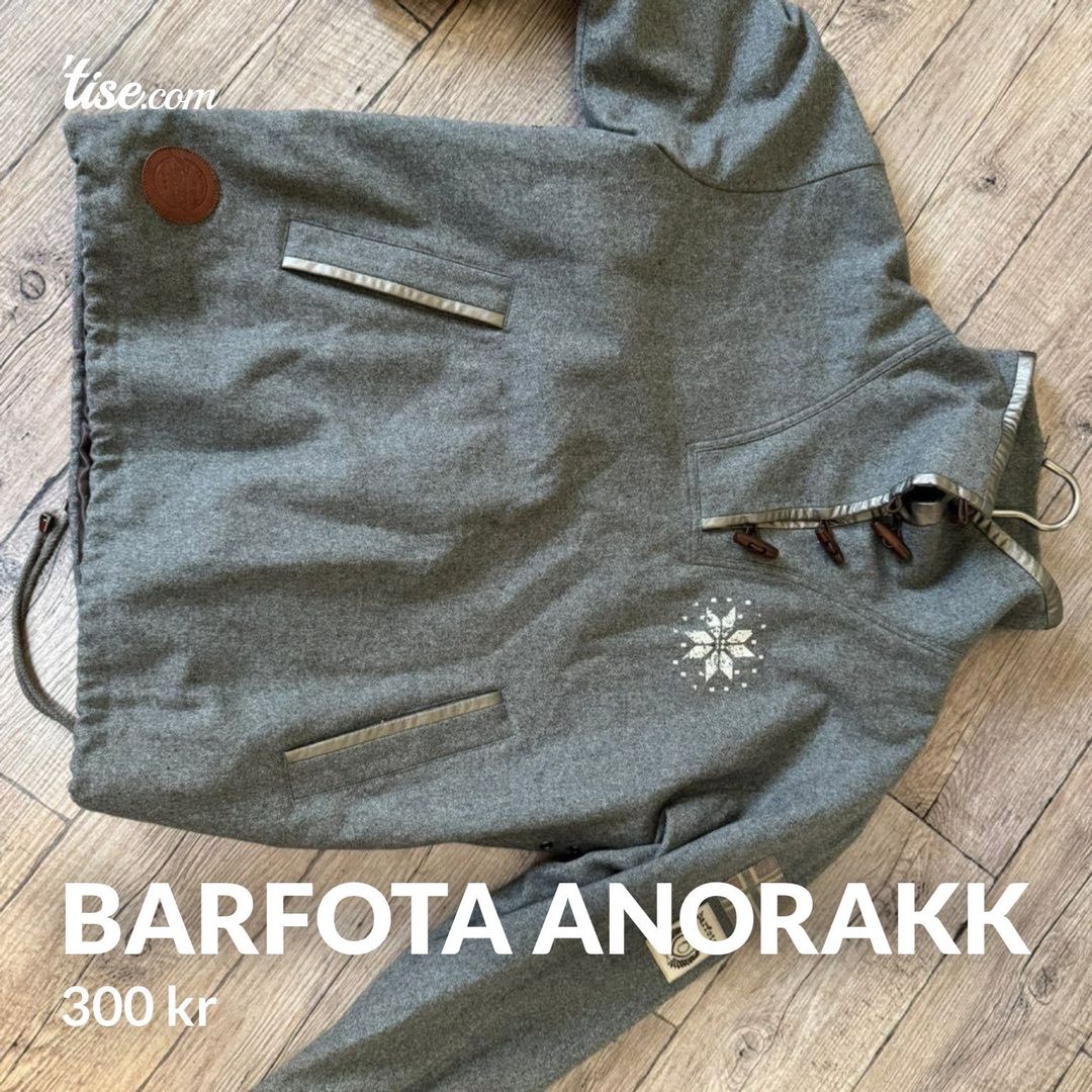 Barfota anorakk