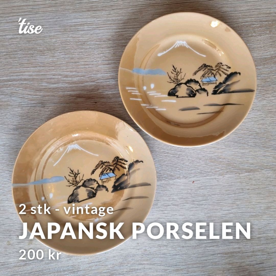 Japansk Porselen