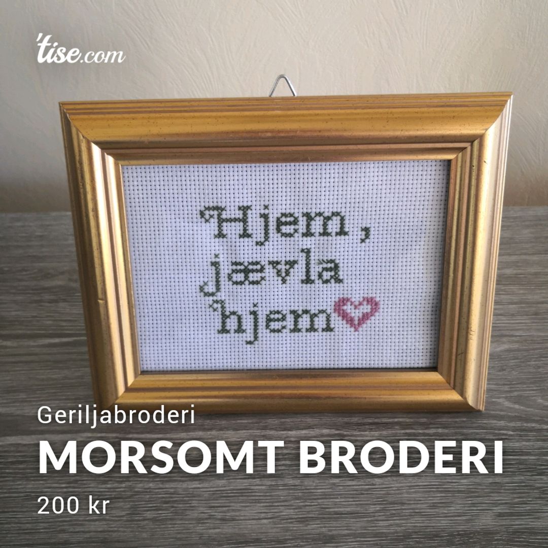 Morsomt Broderi