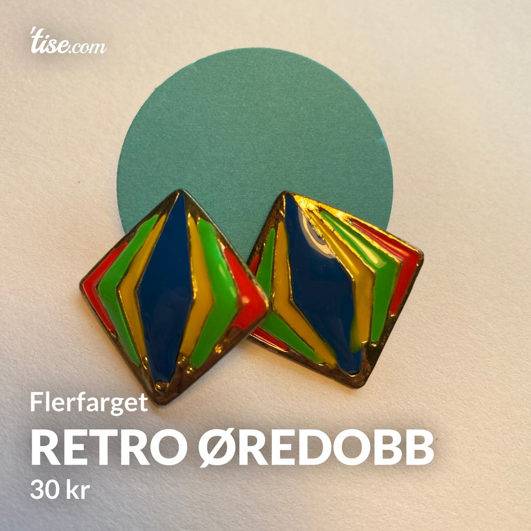 Retro øredobb