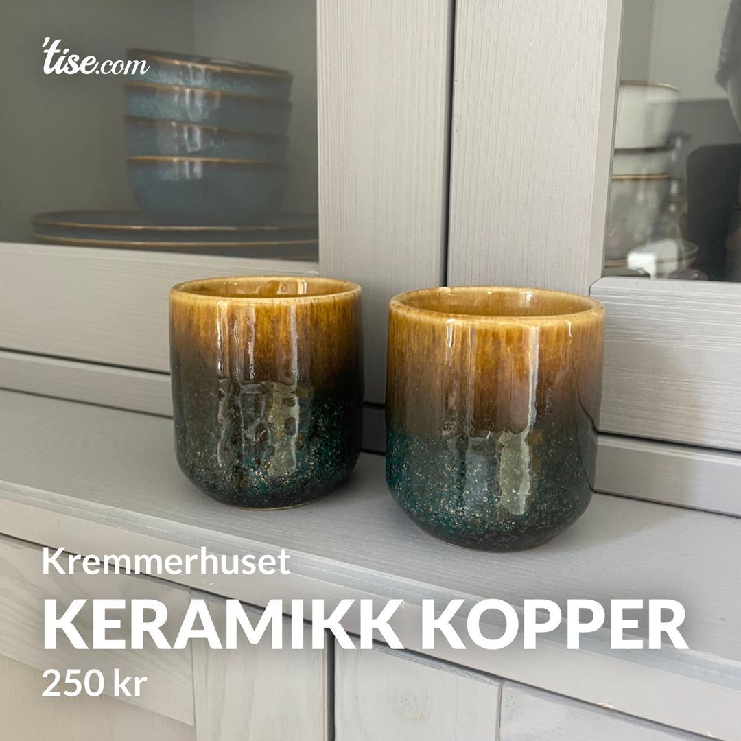 keramikk kopper