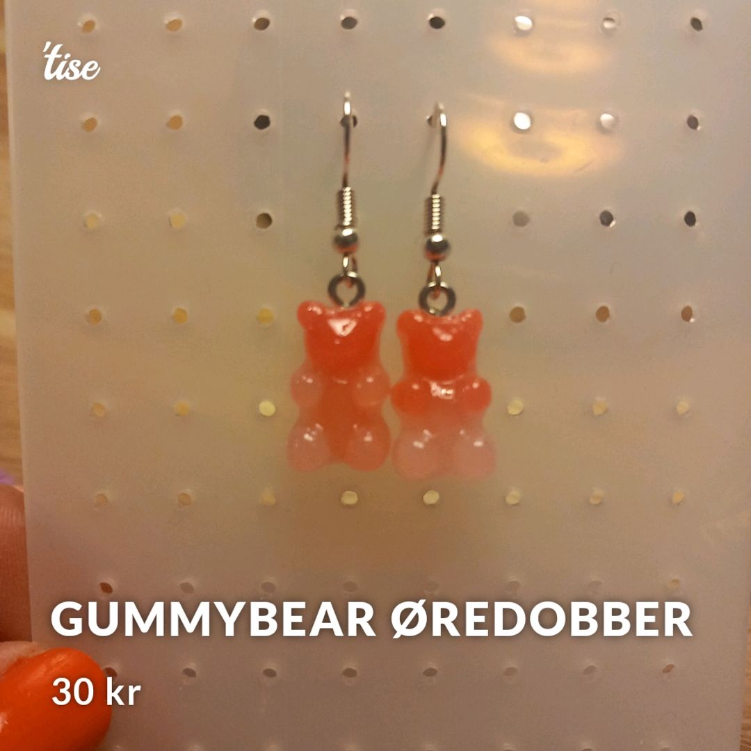 Gummybear Øredobber