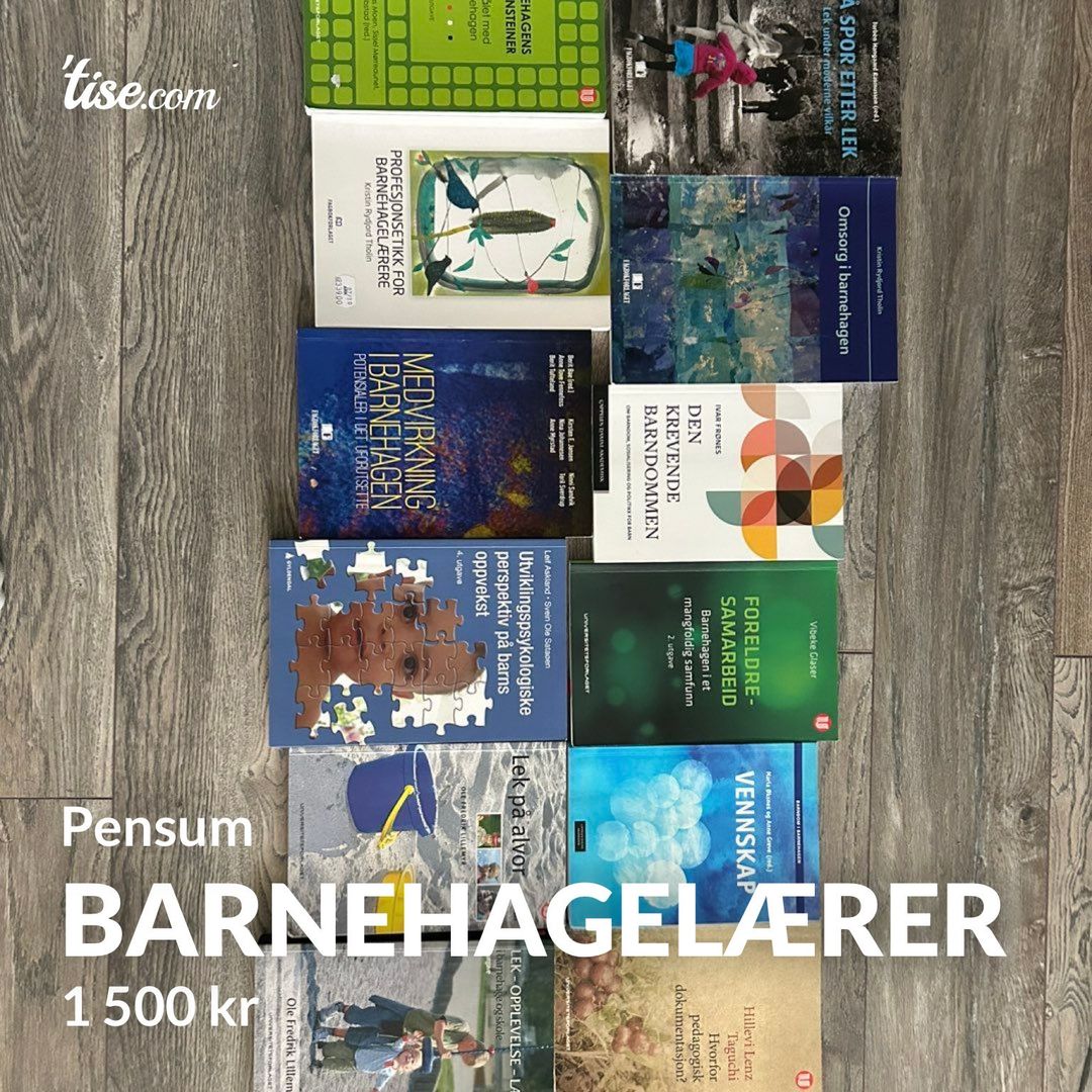 Barnehagelærer