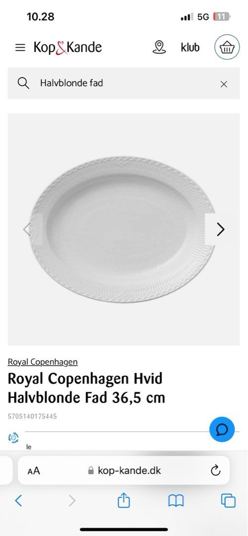 Royal copenhagen fad