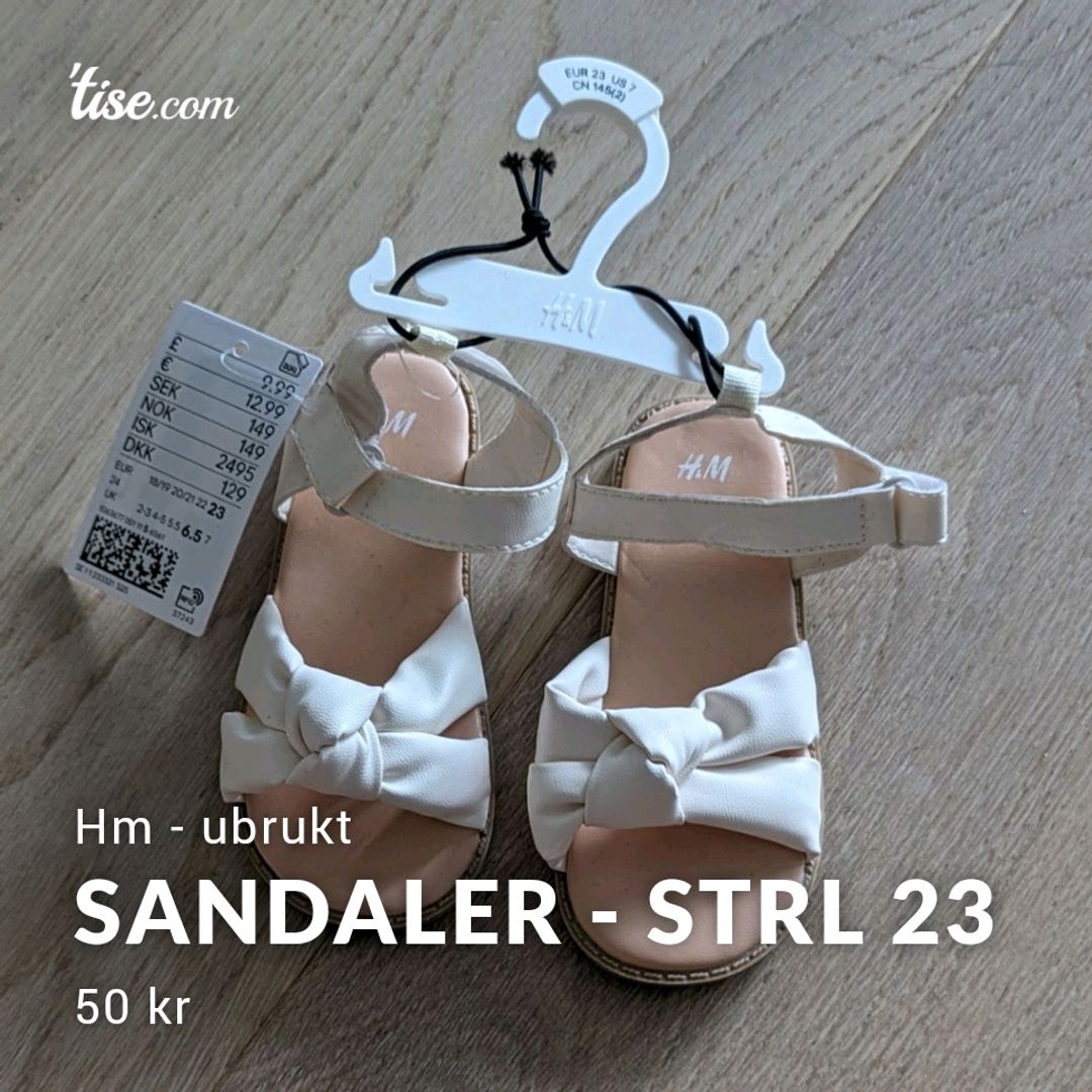 Sandaler - Strl 23