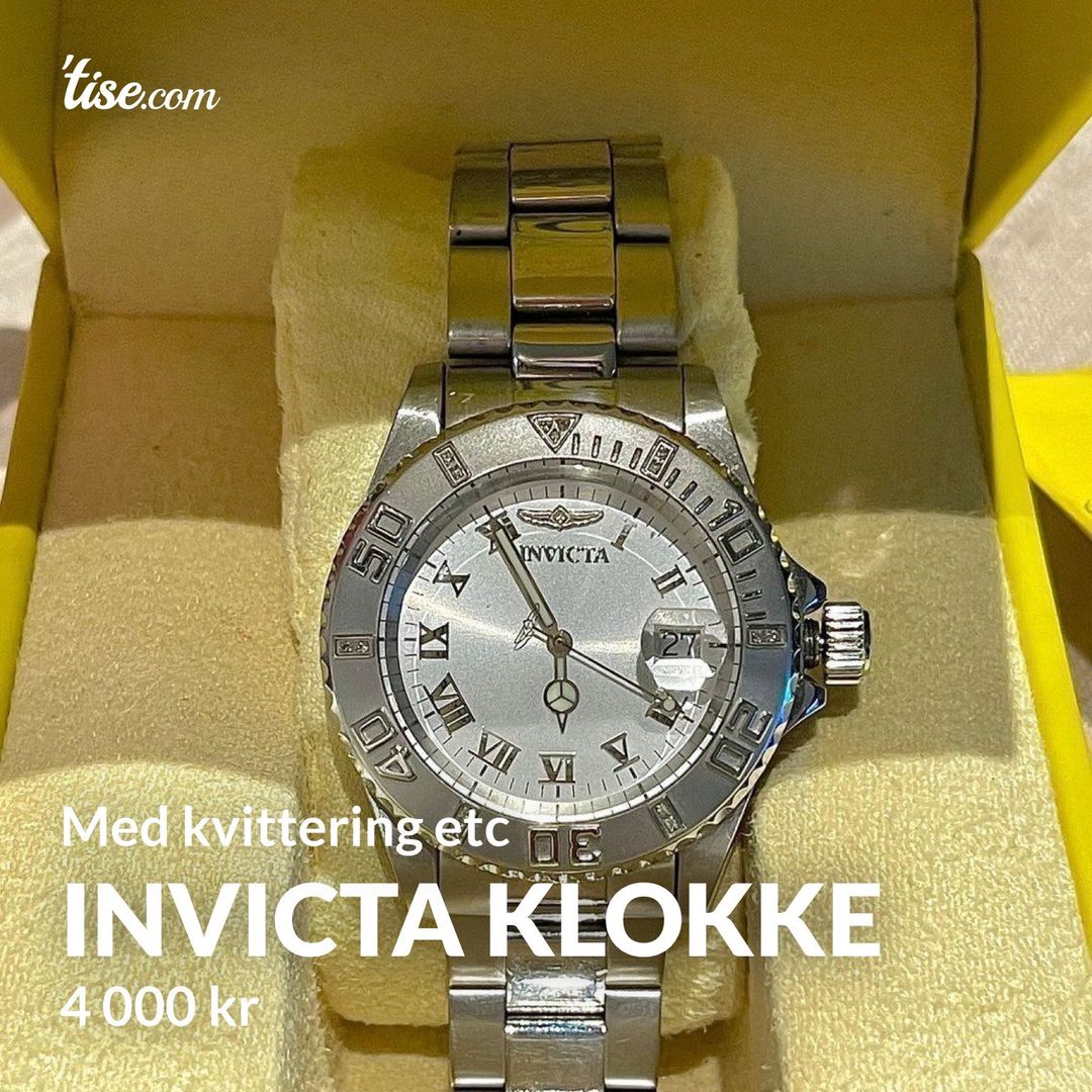 Invicta klokke