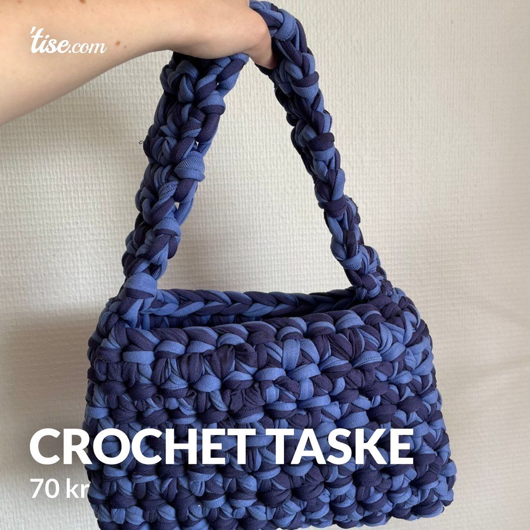 Crochet taske