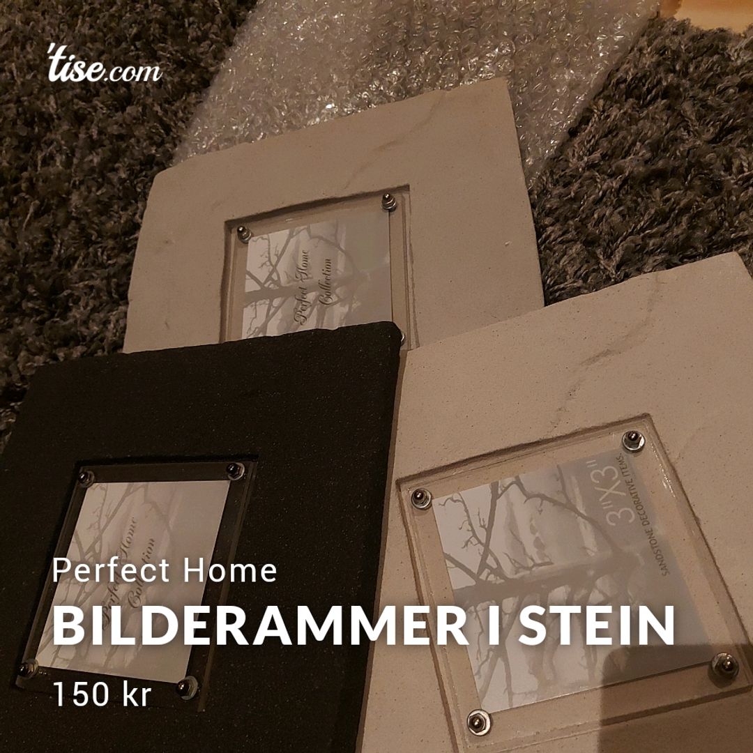 Bilderammer i stein