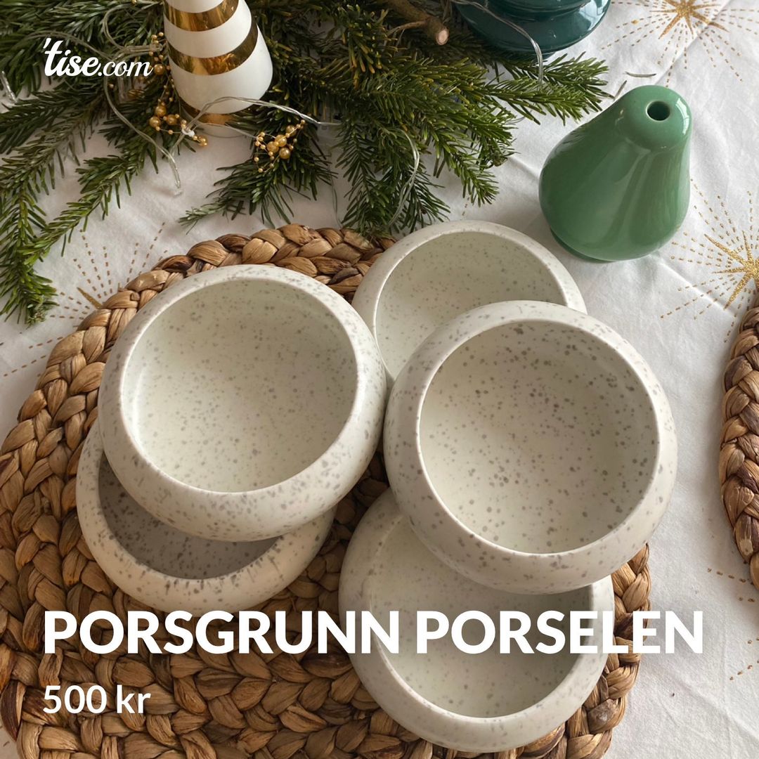 Porsgrunn porselen