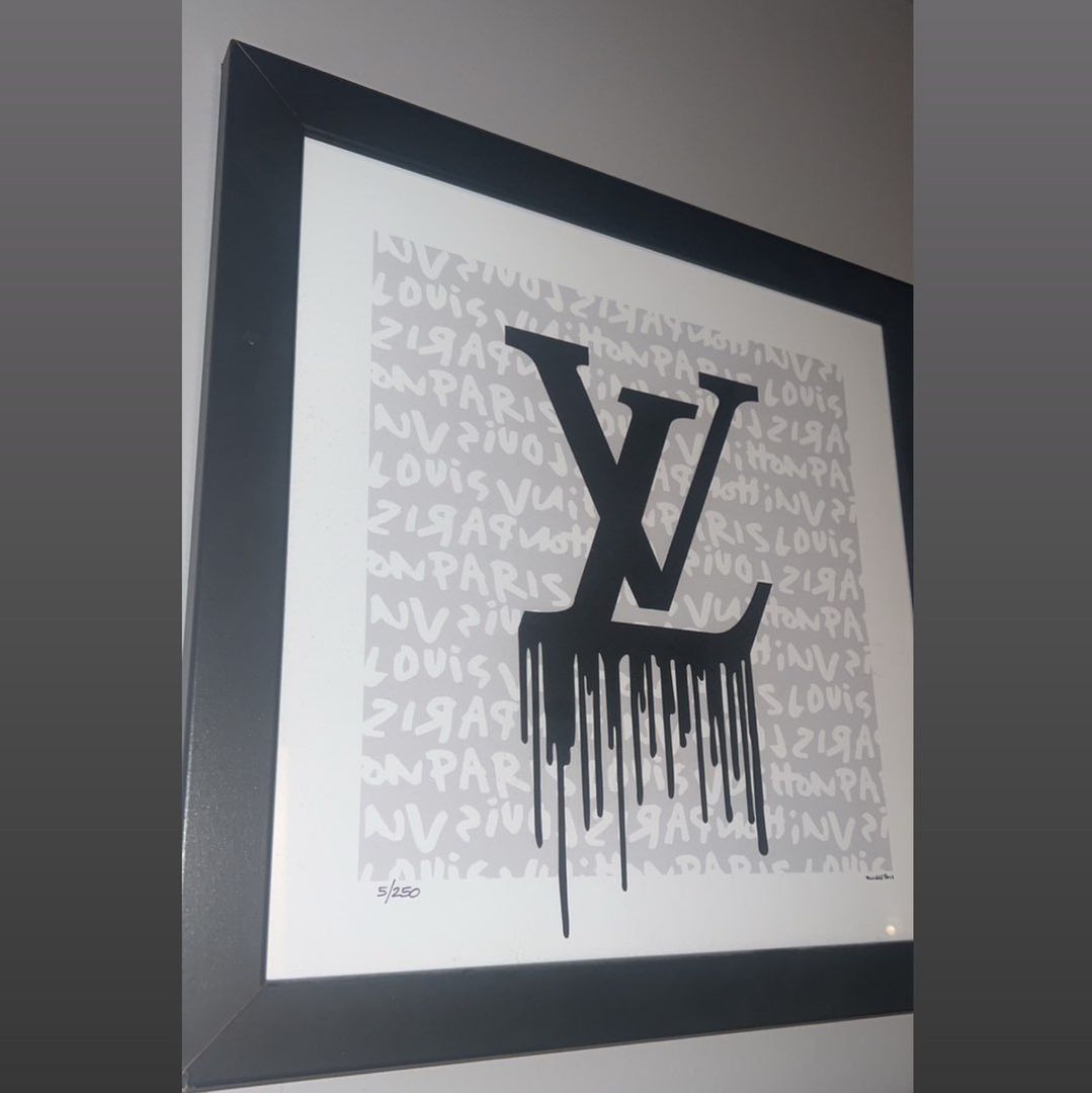 LV LOGO KUNST BILDE