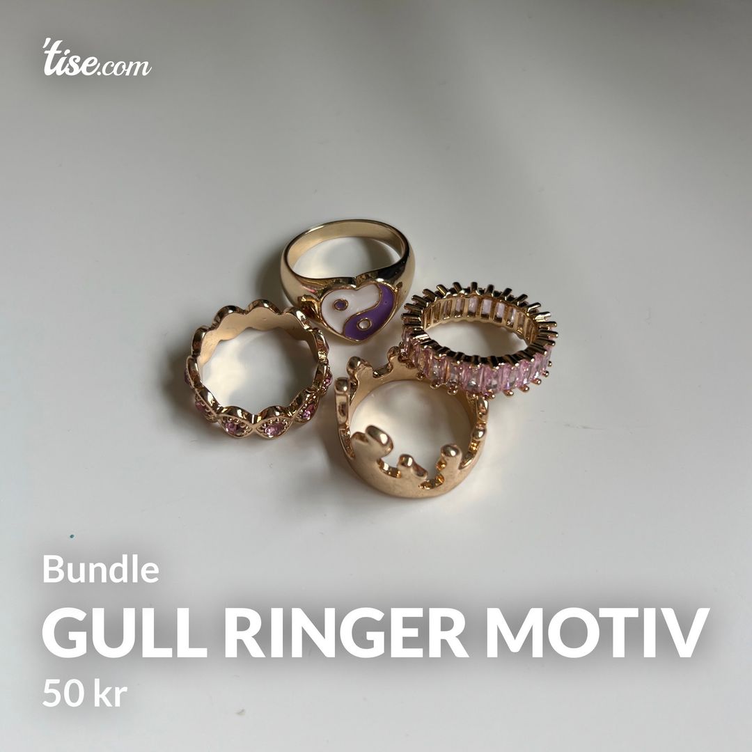 Gull ringer motiv